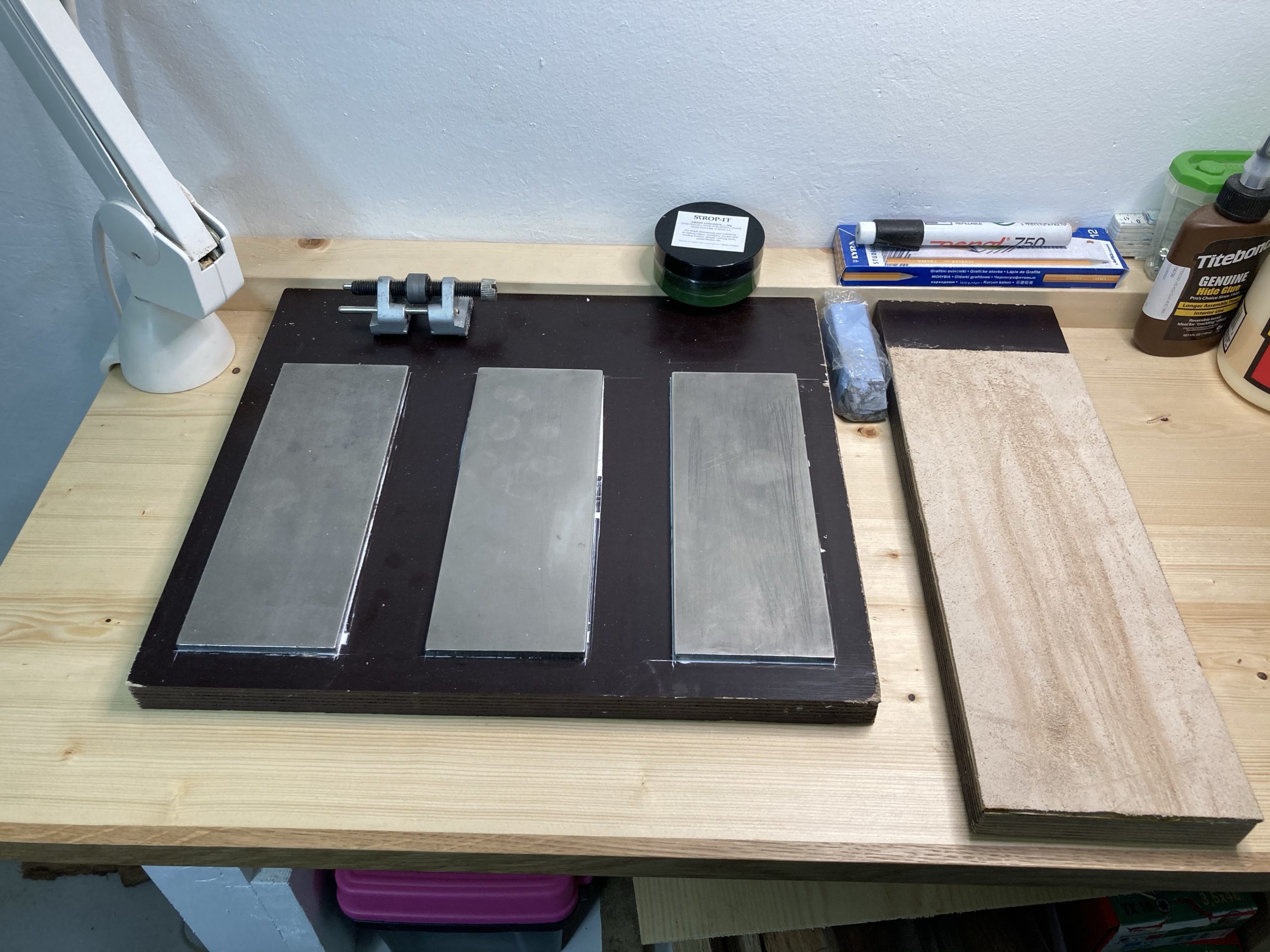 Multi-Purpose Sharpening Station, Woodworking Project